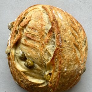 Hogaza de Aceitunas y limón encurtido (650g)